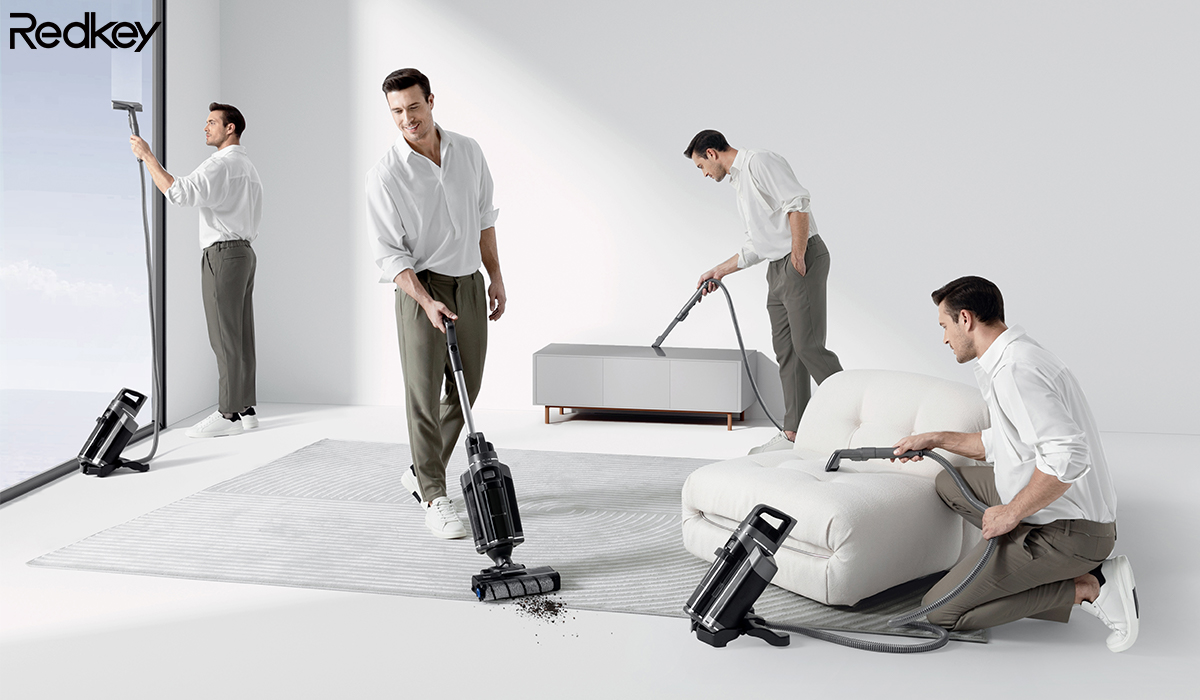 Redkey W12 Pro: an all-around multi-scene cleaning wet dry vacuum cleaner