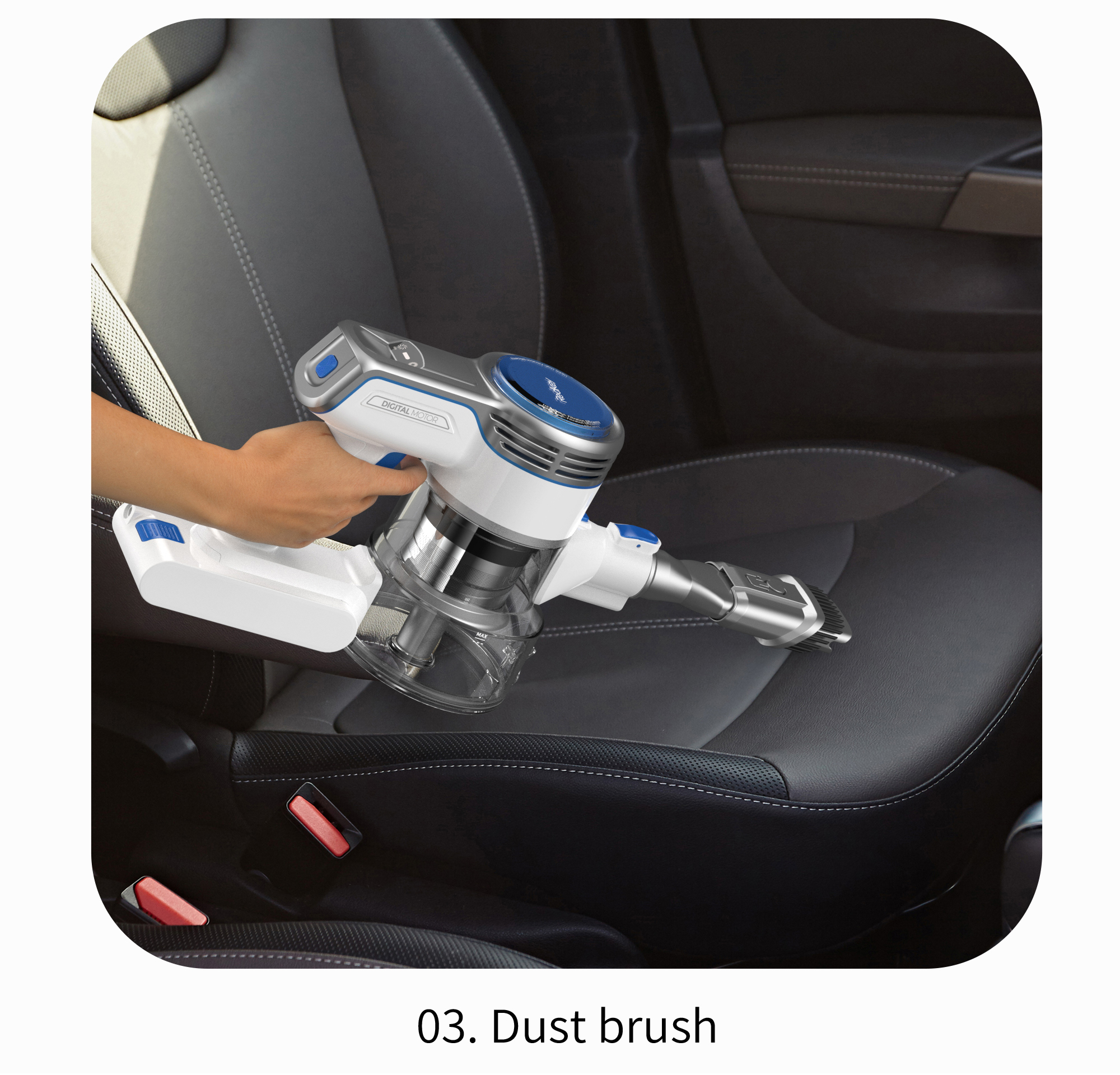 P7 Handheld Cordless Vacuum Cleaner Redkey